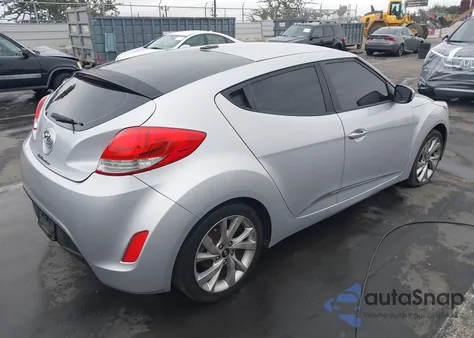 2016 Hyundai Veloster from USA, damaged, VIN KMHTC6AD6GU286105